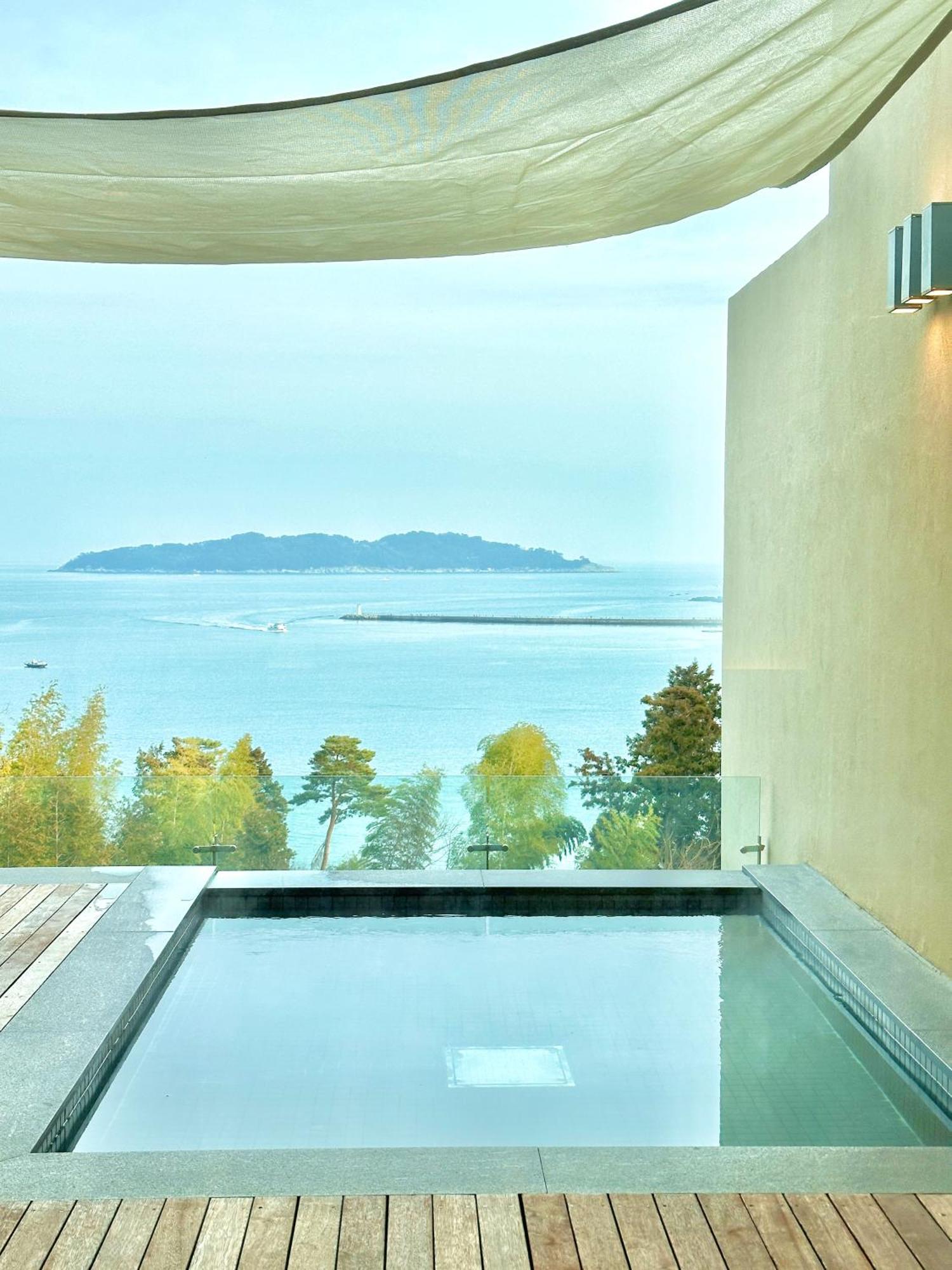 Hotel Sang Sang & Private Sang Sang Pool Villa Geoje Eksteriør billede